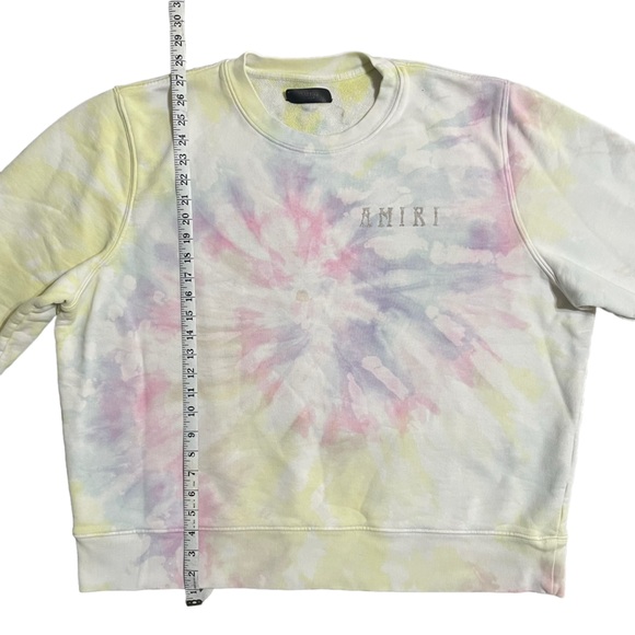 Amiri Crewneck Tie-Dye Sweatshirt - Picture 3 of 8